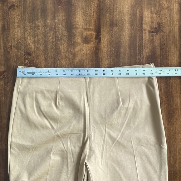 Time and Tru Tan Skinny Four Way Stretch Pants with Side Zipper - Various Sizes - Picture 14 of 15